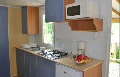 mobil-home avec terrasse île d’Oléron