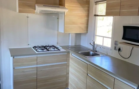 hébergement 3 chambres au Camping Barataud