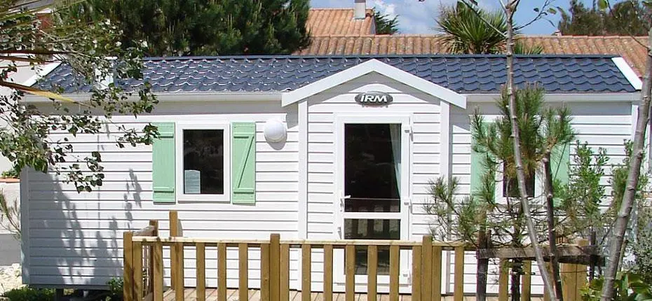 mobil-home à louer près de la plage des Huttes