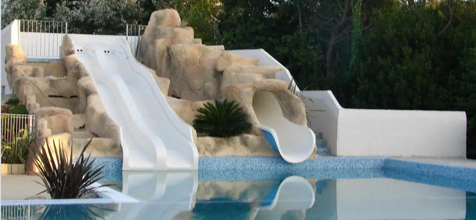 camping piscine et toboggan oléron